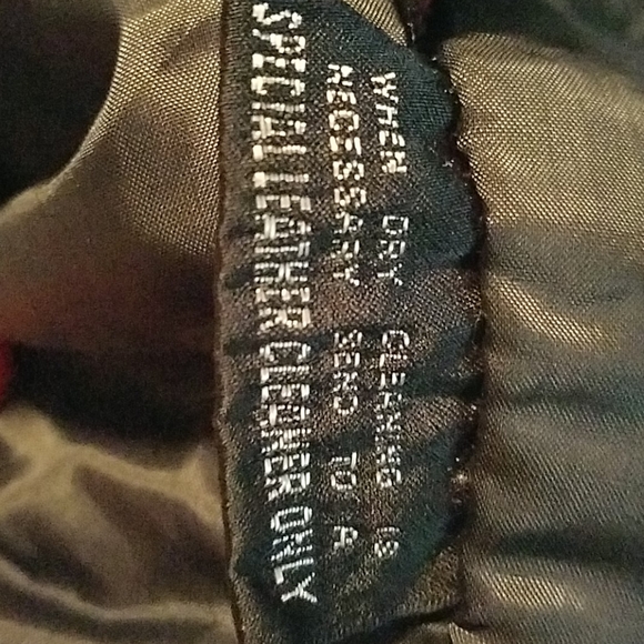 Vintage Wilson Open Road Leather Jacket w/ lining - Picture 9 of 14